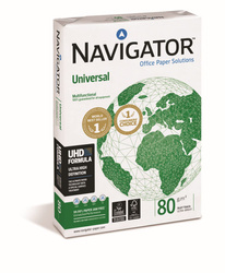PAPIER KSERO A4 80G NAVIGATOR BIAŁY 169 CIE 500 ARK