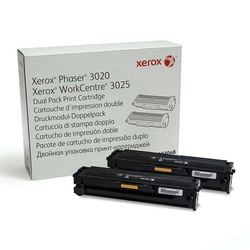 XEROX ORYGINALNY TONER 106R03048, BLACK, XEROX 3020B, DUAL PACK, O