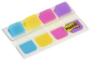 ZAKŁADKI INDEKSUJĄCE FOLIOWE 15,8X38,1MM 3M POST-IT® DO ARCHIWIZACJI  676-AYPV MIX*4 4*10SZT