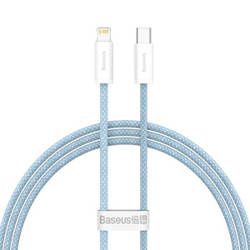 Kabel USB-C do Lightning Baseus Dynamic Series, 20W, 1m (niebieski)