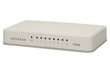 NETGEAR SWITCH UNMANAGED 8XFE - FS208