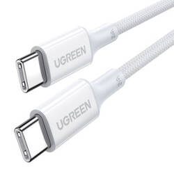 KABEL SZYBKIEGO ŁADOWANIA USB-C DO USB-C UGREEN 15266 0.5M (BIAŁY)