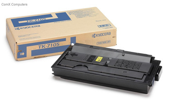 TONER ORYGINALNY KYOCERA TK7105 TK7105=1T02P80NL0 CZARNY 20000 STRON