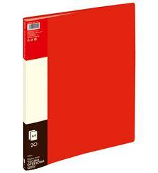 ALBUM OFERTOWY A4 GRAND 9002 120-1193 CZERWONY PVC 20 KIESZENI