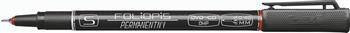 FOLIOPIS Z TUSZEM PERMANENTNYM RYSTOR S 436-001 CZERWONY 0.4MM
