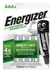 AKUMULATOR NI-MH AAA ENERGIZER POWER PLUS 700MAH 4SZT