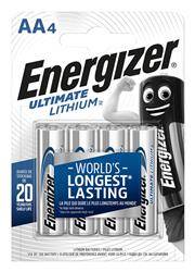 BATERIA LITOWA AA ENERGIZER ULTIMATE LITHIUM 4SZT