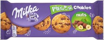 CIASTKA PIEGUSKI CZEKOLADOWE Z ORZECHAMI MILKA 135G