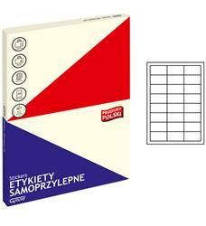 ETYKIETY SAMOPRZYLEPNE 64.6X33.8MM GRAND 150-1033 BIAŁE 100ARK*24SZT