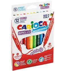 FLAMASTRY DWUSTRONNE CARIOCA 41457 BIRELLO 160-1463 MIX*12SZT