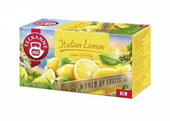 HERBATA ITALIAN LEMON TEEKANNE WORLD OF FRUITS 20 TOREBEK