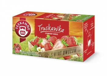 HERBATA TRUSKAWKA TEEKANNE WORLD OF FRUITS 20 TOREBEK