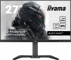 IIYAMA MONITOR 27 CALI G-MASTER GB2745QSU-B1 IPS,QHD,100HZ,1MS,2XUSB,2X2W,FREESYNC, HAS(150MM)