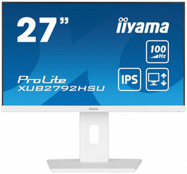 IIYAMA MONITOR 27 CALI PROLITE XUB2792HSU-W6 IPS,HDMI,DP,100HZ,SLIM,4XUSB3.2,PIVOT, HAS(150MM),2X2W