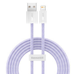 KABEL USB DO LIGHTNING BASEUS DYNAMIC, 2.4A, 1M (FIOLETOWY)