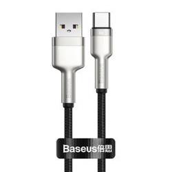 KABEL USB DO USB-C BASEUS CAFULE, 66W, 0.25M (CZARNY)