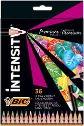 KREDKI OŁÓWKOWE BIC INTENSITY PREMIUM 951852 MIX*36