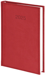 Kalendarz książkowy tygodniowy z notesem Wokół nas Vivella 216 A4TNBCZW. A4 czerwony
