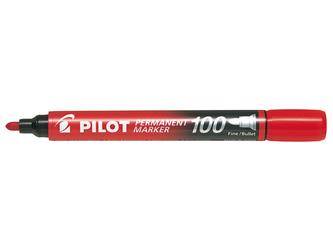 MARKER PERMANENTNY PILOT SCA-100-R CZERWONY OKRĄGŁA 4.5MM