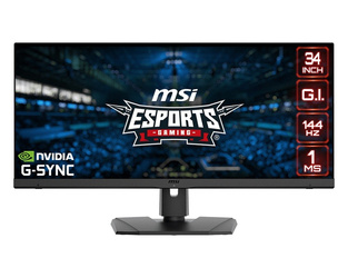 MSI MONITOR OPTIX MPG341QR 34 CALE IPS/WQHD/144HZ/1MS/21:9