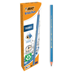 OŁÓWEK TRÓJKĄTNY BEZDRZEWNY BIC EVOLUTION TRIANGLE 964845 HB