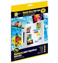 PAPIER FOTOGRAFICZNY BŁYSZCZĄCY MAGNETYCZNY YELLOW ONE 4PMG320 150-1290 A4 320G 5ARK