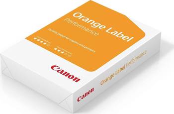 PAPIER KSERO A4 80G CANON ORANGE LABEL 97004352 BIAŁY 161 CIE 500 ARK