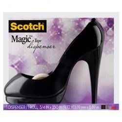 PODAJNIK DO TAŚMY 19MM 3M SCOTCH® W KSZTAŁCIE SZPILKI  C30-BLACK SHOE CZARNY + TAŚMA