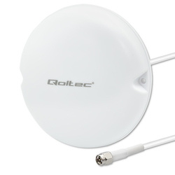 QOLTEC ANTENA 5G LTE SUFITOWA | 5DBI | 50W | WEWNĘTRZNA