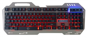 REBELTEC KLAWIATURA METALOWA PODWIETLANA GAMING REBELTEC DISCOVERY 2