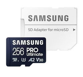 SAMSUNG KARTA PAMIĘCI MICROSD MB-MY256SA/WW PRO ULTIMATE 256GB + ADAPTER