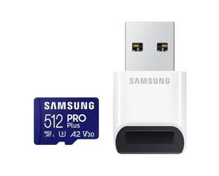 SAMSUNG KARTA PAMIĘCI MICROSD PRO+ MB-MD512SB/WW 512GB + CZYTNIK