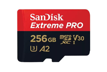 SANDISK KARTA EXTREME PRO MICROSDXC 256GB 200/140 MB/S A2 U3