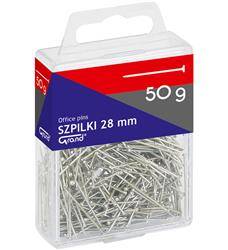 SZPILKI 28MM GRAND 110-1638 W POJEMNIKU PLASTIKOWYM 50G