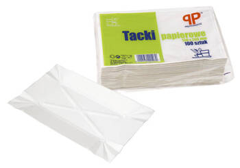 TACKA BIAŁA PAPIEROWA 13X20 CM PP PROFESSIONAL ZZA358000. 100 SZT