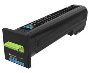 TONER ORYGINALNY LEXMARK 72K20CE CYAN 8000 STRON