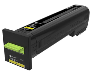 TONER ORYGINALNY LEXMARK 72K2XYE YELLOW 22000 STRON