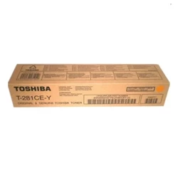 TONER ORYGINALNY TOSHIBA T281CEY 6AK00000107 YELLOW 10000 STRON