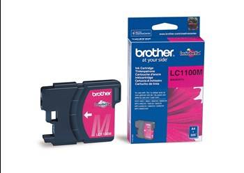 TUSZ ORYGINALNY BROTHER LC1100M MAGENTA 325 STRON PO TERMINIE