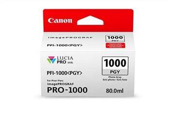 TUSZ ORYGINALNY CANON PFI1000PGY 0553C001 PHOTO GREY 80 ML