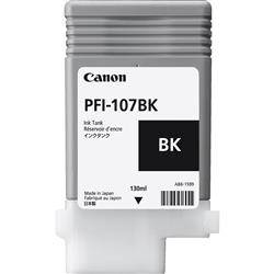 TUSZ ORYGINALNY CANON PFI107BK 6705B001 CZARNY  130 ML