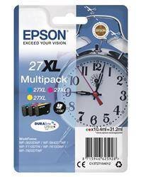 TUSZ ORYGINALNY EPSON T2715 C13T27154012 CMY  31,2 ML