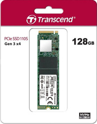 Transcend Dysk SSD 110S 128GB 2280 M.2 NVMe PCIe Gen3 x4