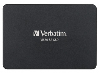 VERBATIM DYSK SSD WEWNĘTRZNY 256GB 2,5CALA VI550 S3 SATA III CZARNY