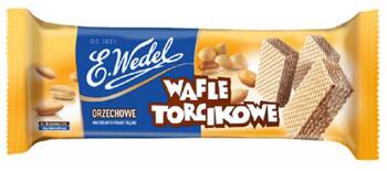 WAFLE TORCIKOWE MINI ORZECHOWE WEDEL 160G