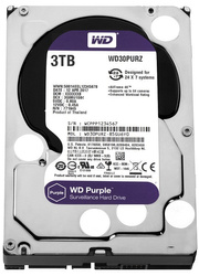 WESTERN DIGITAL HDD PURPLE 3TB 3,5'' 64MB SATAIII/5400RPM