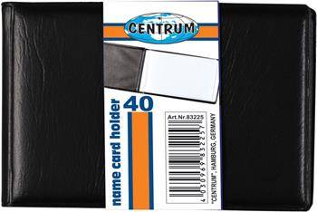 WIZYTOWNIK CENTRUM 83225 CZARNY PVC 40SZT