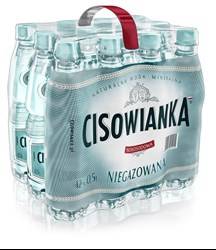 WODA NIEGAZOWANA BUTELKA PLASTIKOWA CISOWIANKA 0,5L