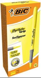 ZAKREŚLACZ BIC HIGHLIGHTER GRIP 811935 ŻÓŁTY 1.6-3.3MM