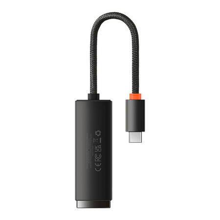 ADAPTER SIECIOWY BASEUS LITE SERIES USB-C DO RJ45 (CZARNY)